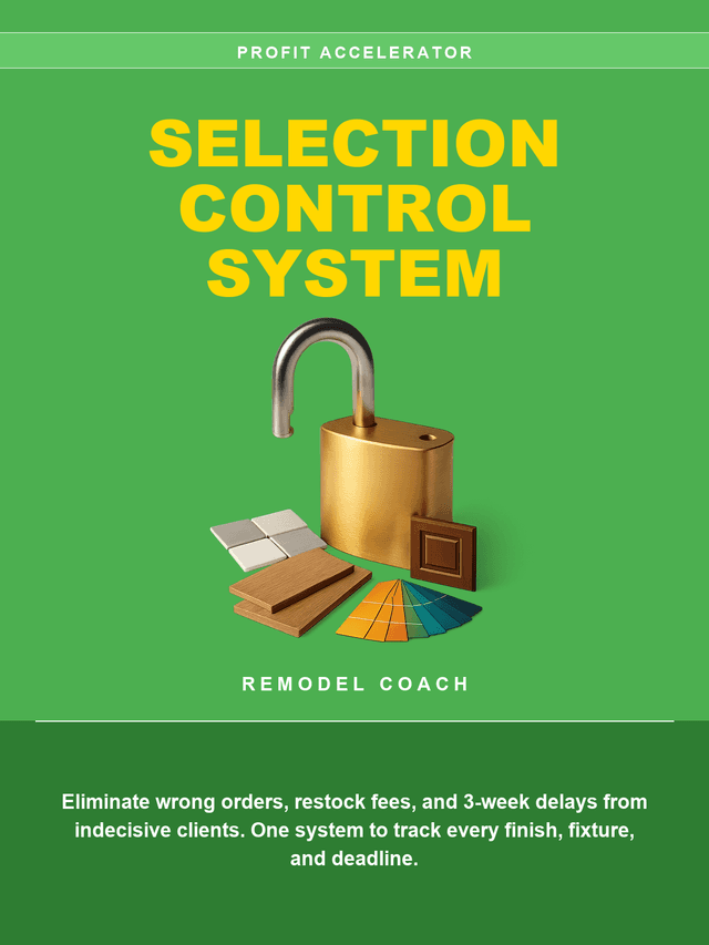 The Selection Control System workbook cover